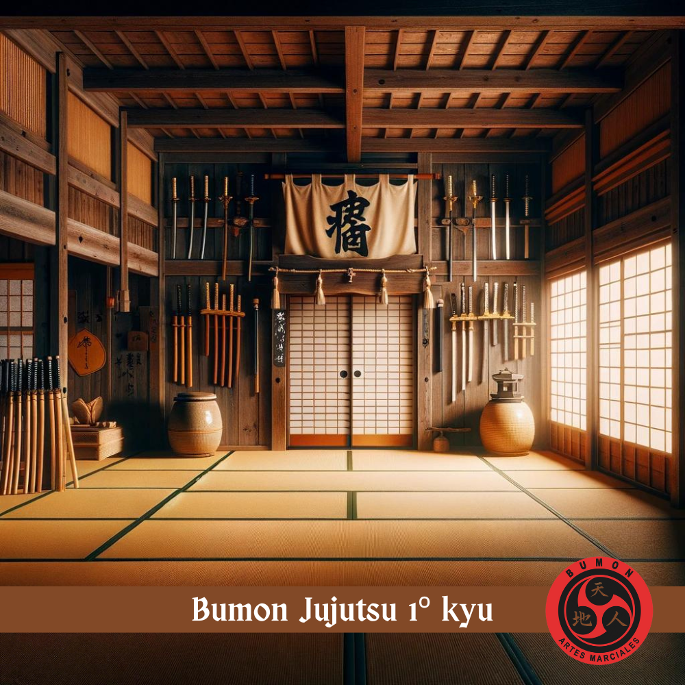 Bumon Jujutsu - 1º kyu - Dojo Online de Artes Marciales