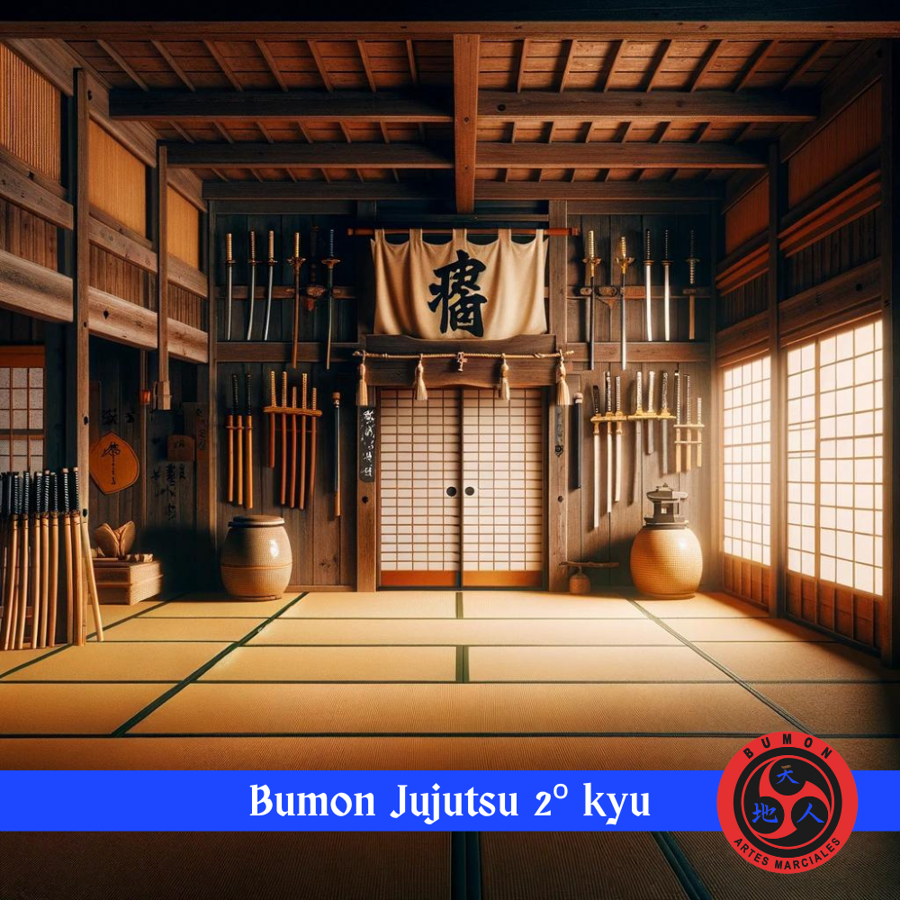 Bumon Jujutsu - 2º kyu - Dojo Online de Artes Marciales