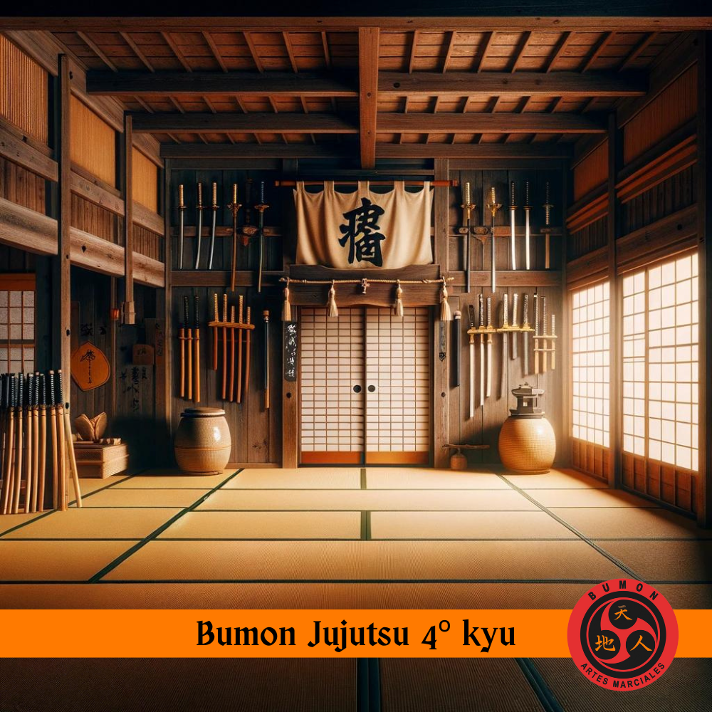 Bumon Jujutsu - 4º kyu - Dojo Online de Artes Marciales