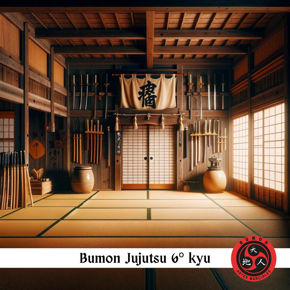 Bumon Jujutsu - 6º kyu - Dojo Online de Artes Marciales