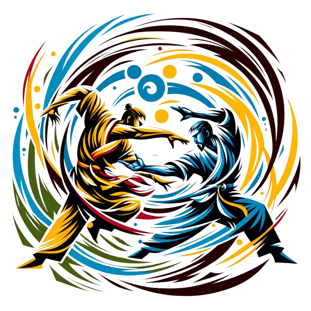 camiseta kung fu yin yang