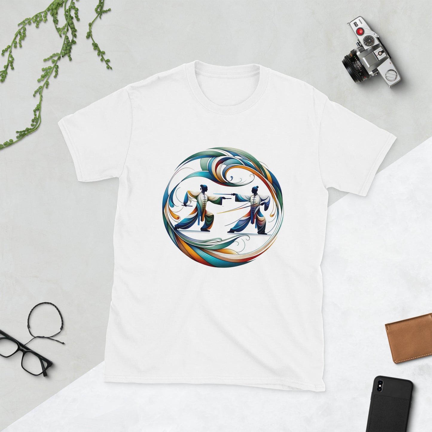 Fusión de Arte y Marcialidad: La Camiseta Ideal para Amantes del Taichi