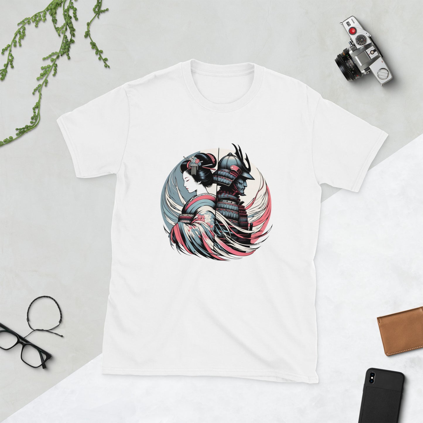 Camiseta El Encuentro Prohibido: Samurai y Geisha