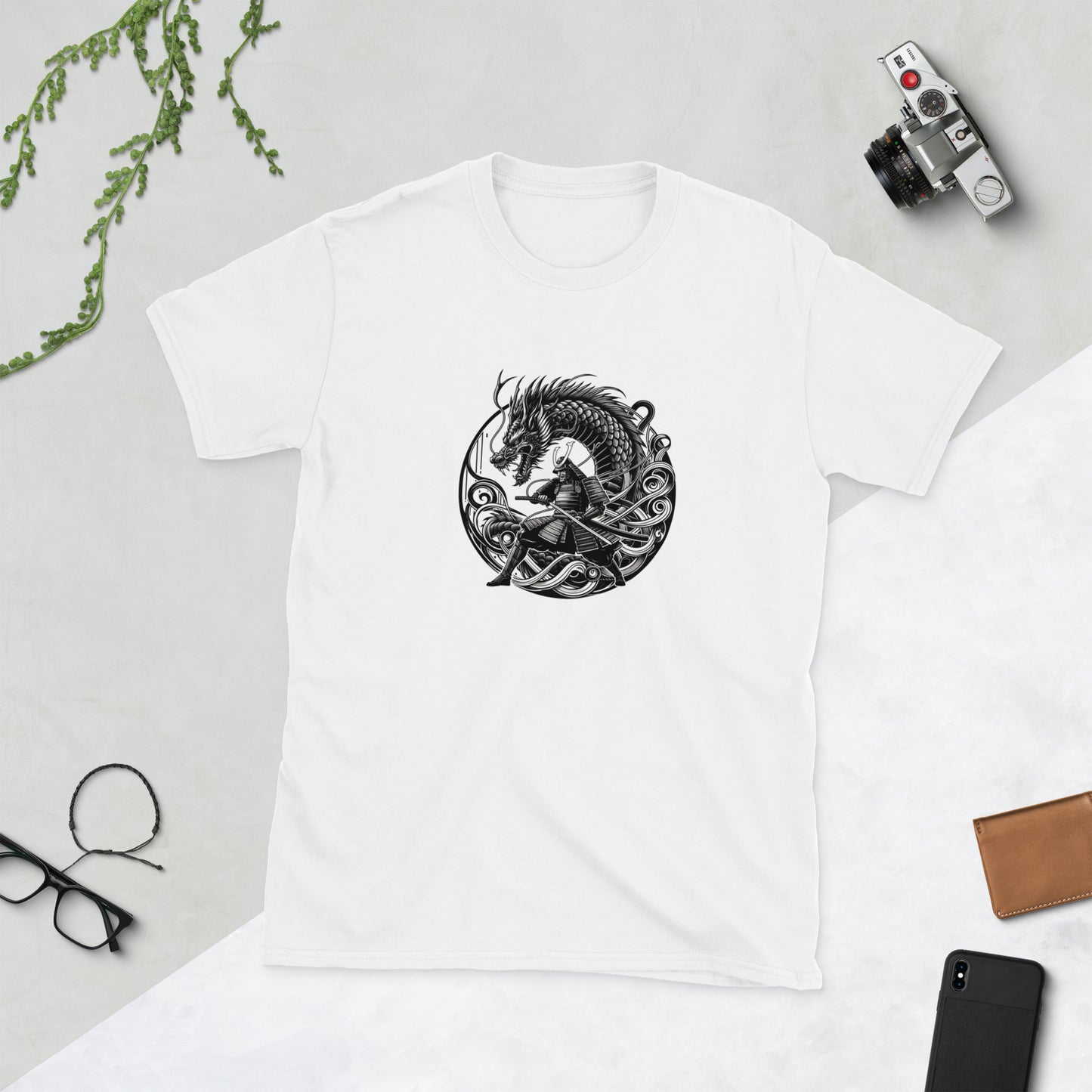 Camiseta Samurai Poder del Dragón: Un Símbolo de Fortaleza Interior