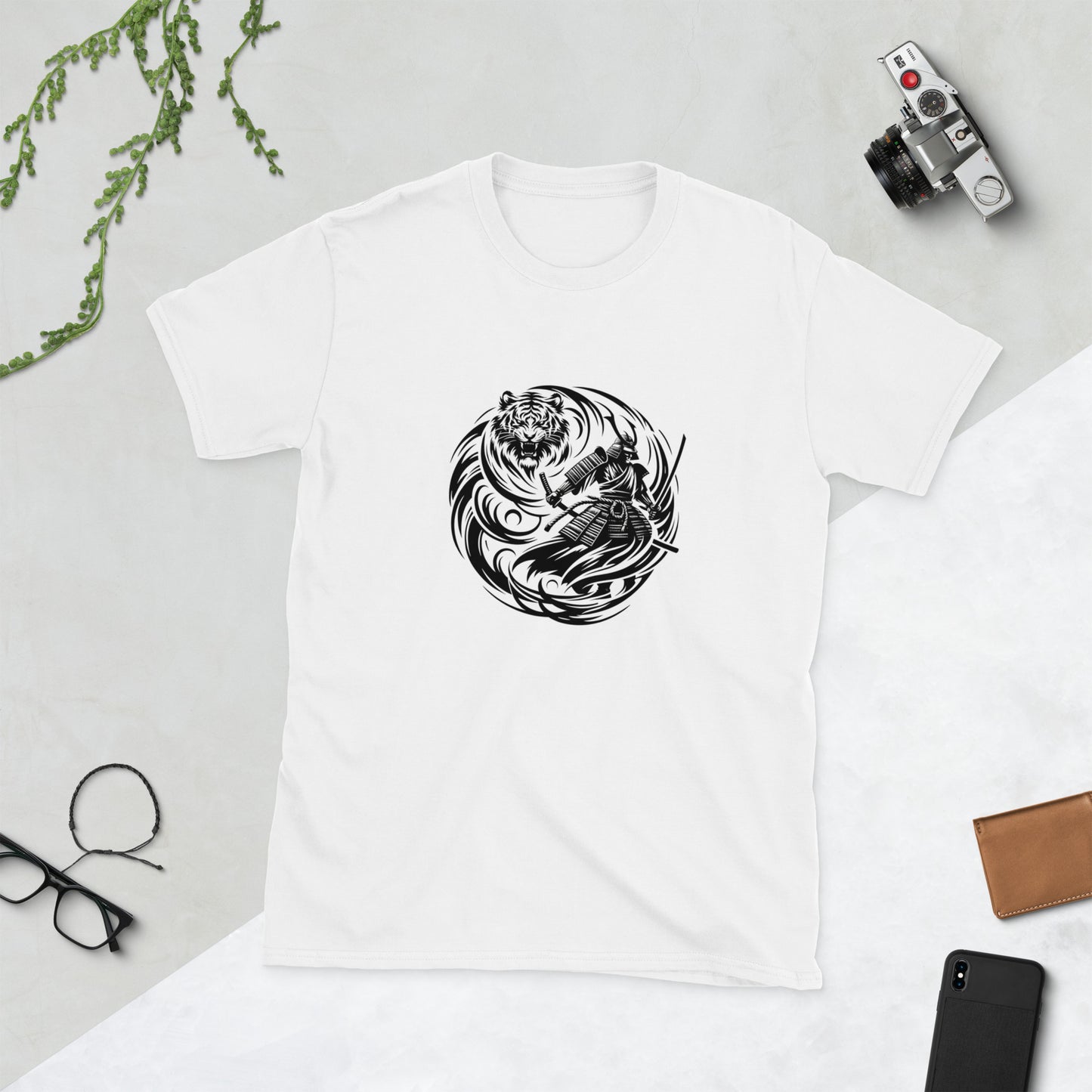 Camiseta Samurai Poder del Tigre: Encuentra tu Fuerza Interior