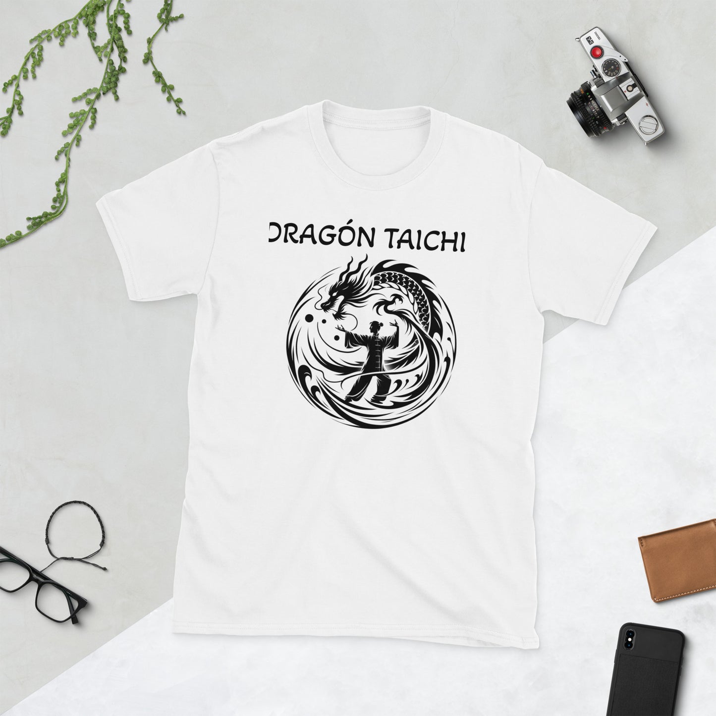 El Poder del Dragón en Tu Pecho: Camiseta Inspiradora de Taichi