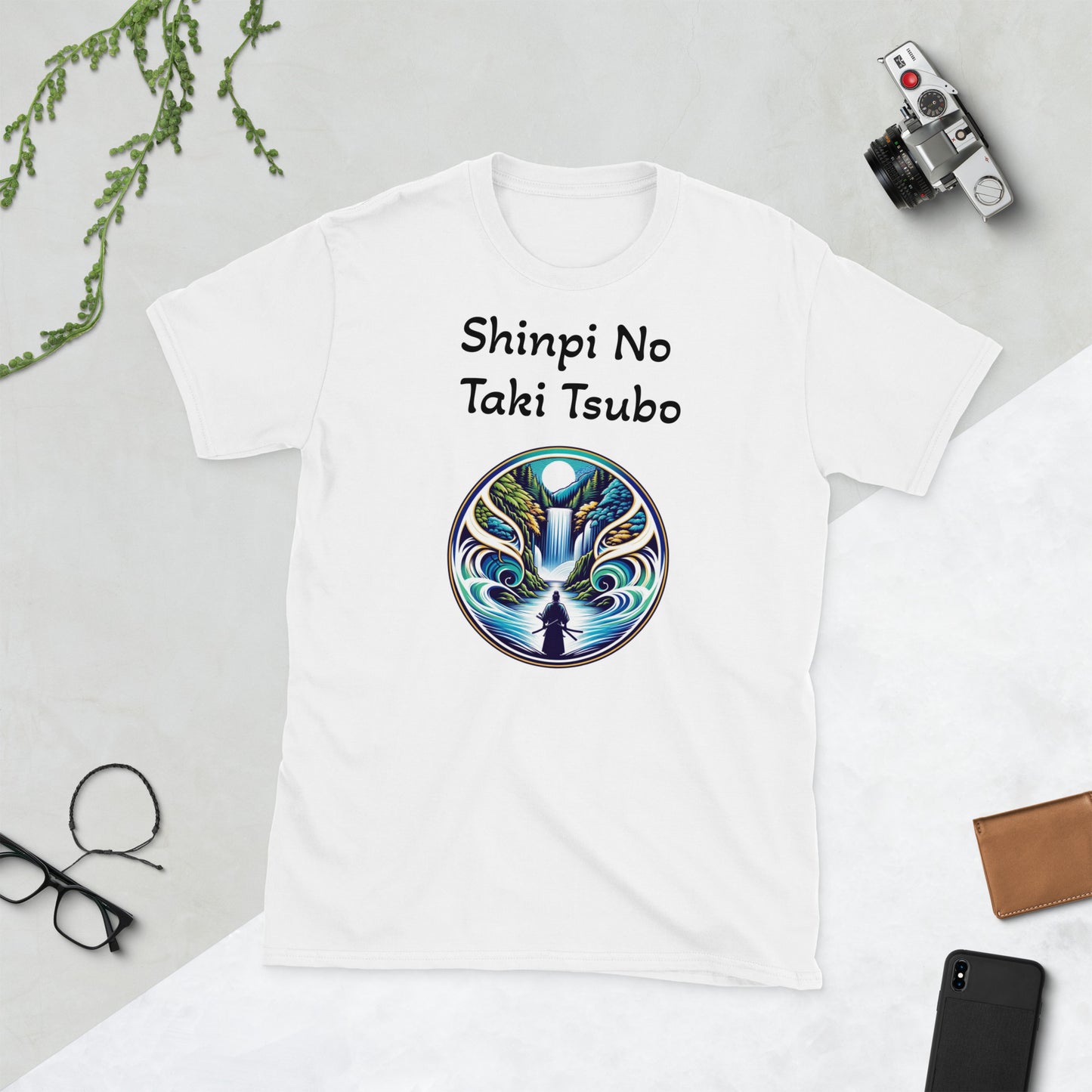 Equilibrio Espiritual y Durabilidad en la Camiseta Shinpi no Taki Tsubo